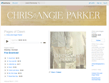 Tablet Screenshot of chrisandangieparker.bandcamp.com
