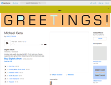 Tablet Screenshot of greetings.bandcamp.com