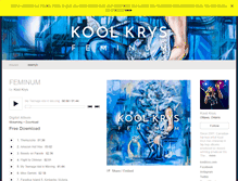 Tablet Screenshot of koolkrys.bandcamp.com