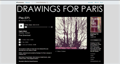 Desktop Screenshot of drawingsforparis.bandcamp.com