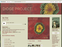 Tablet Screenshot of didgeproject.bandcamp.com