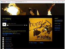 Tablet Screenshot of hunny.bandcamp.com