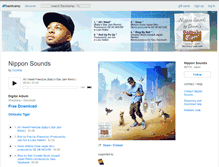 Tablet Screenshot of nipponsounds.bandcamp.com