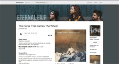 Desktop Screenshot of eternalfair.bandcamp.com