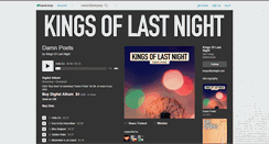 Desktop Screenshot of kingsoflastnight.bandcamp.com
