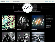 Tablet Screenshot of maxwellvautour.bandcamp.com