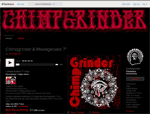 Tablet Screenshot of chimpgrinder.bandcamp.com