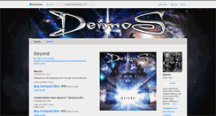 Desktop Screenshot of heavymetaldeimos.bandcamp.com