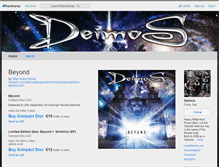 Tablet Screenshot of heavymetaldeimos.bandcamp.com