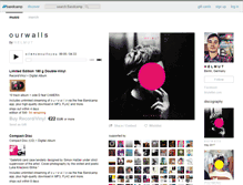 Tablet Screenshot of helmut.bandcamp.com