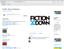 Tablet Screenshot of f20d.bandcamp.com