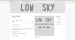 Desktop Screenshot of lowskyofficial.bandcamp.com