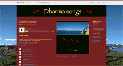Desktop Screenshot of dharmasong.bandcamp.com