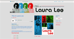 Desktop Screenshot of lauralee.bandcamp.com