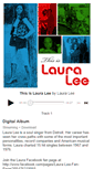 Mobile Screenshot of lauralee.bandcamp.com
