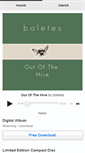 Mobile Screenshot of boletes.bandcamp.com