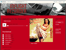 Tablet Screenshot of inflightrecorder.bandcamp.com