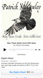 Mobile Screenshot of patrickmccauley.bandcamp.com