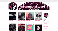 Desktop Screenshot of neonized.bandcamp.com