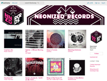 Tablet Screenshot of neonized.bandcamp.com