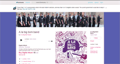 Desktop Screenshot of bigbomband.bandcamp.com