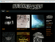 Tablet Screenshot of humanjigsaw.bandcamp.com