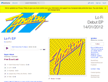 Tablet Screenshot of iamignatius.bandcamp.com
