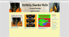 Desktop Screenshot of hillbillychambermusic.bandcamp.com