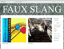 Tablet Screenshot of fauxslang.bandcamp.com