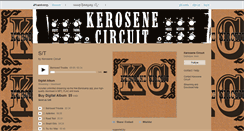 Desktop Screenshot of kerosenecircuit.bandcamp.com