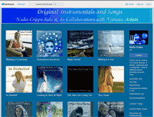 Tablet Screenshot of nadiacripps.bandcamp.com