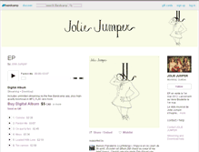 Tablet Screenshot of joliejumper.bandcamp.com