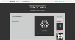 Desktop Screenshot of indecoutables.bandcamp.com