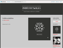 Tablet Screenshot of indecoutables.bandcamp.com