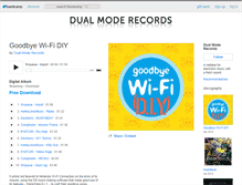 Tablet Screenshot of dualmoderecords.bandcamp.com