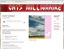 Tablet Screenshot of meowmeowparadise.bandcamp.com