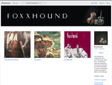 Tablet Screenshot of foxxhound.bandcamp.com