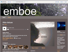 Tablet Screenshot of emboe.bandcamp.com