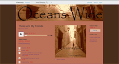 Desktop Screenshot of oceanswide.bandcamp.com