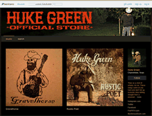 Tablet Screenshot of hukegreen.bandcamp.com