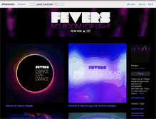 Tablet Screenshot of fevers.bandcamp.com