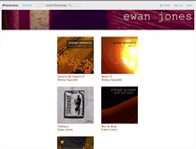 Tablet Screenshot of ewanjones.bandcamp.com