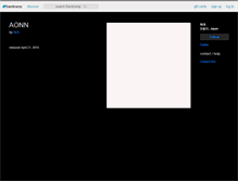 Tablet Screenshot of aonn.bandcamp.com