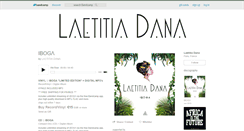 Desktop Screenshot of laetitiadana.bandcamp.com