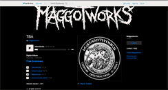 Desktop Screenshot of maggotworks.bandcamp.com