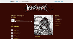 Desktop Screenshot of dissolution.bandcamp.com
