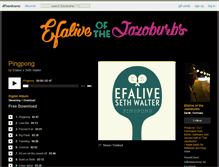 Tablet Screenshot of efaliveofthejazoburbs.bandcamp.com