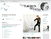 Tablet Screenshot of laurenbegent.bandcamp.com