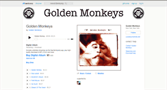 Desktop Screenshot of goldenmonkeys.bandcamp.com