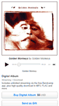 Mobile Screenshot of goldenmonkeys.bandcamp.com